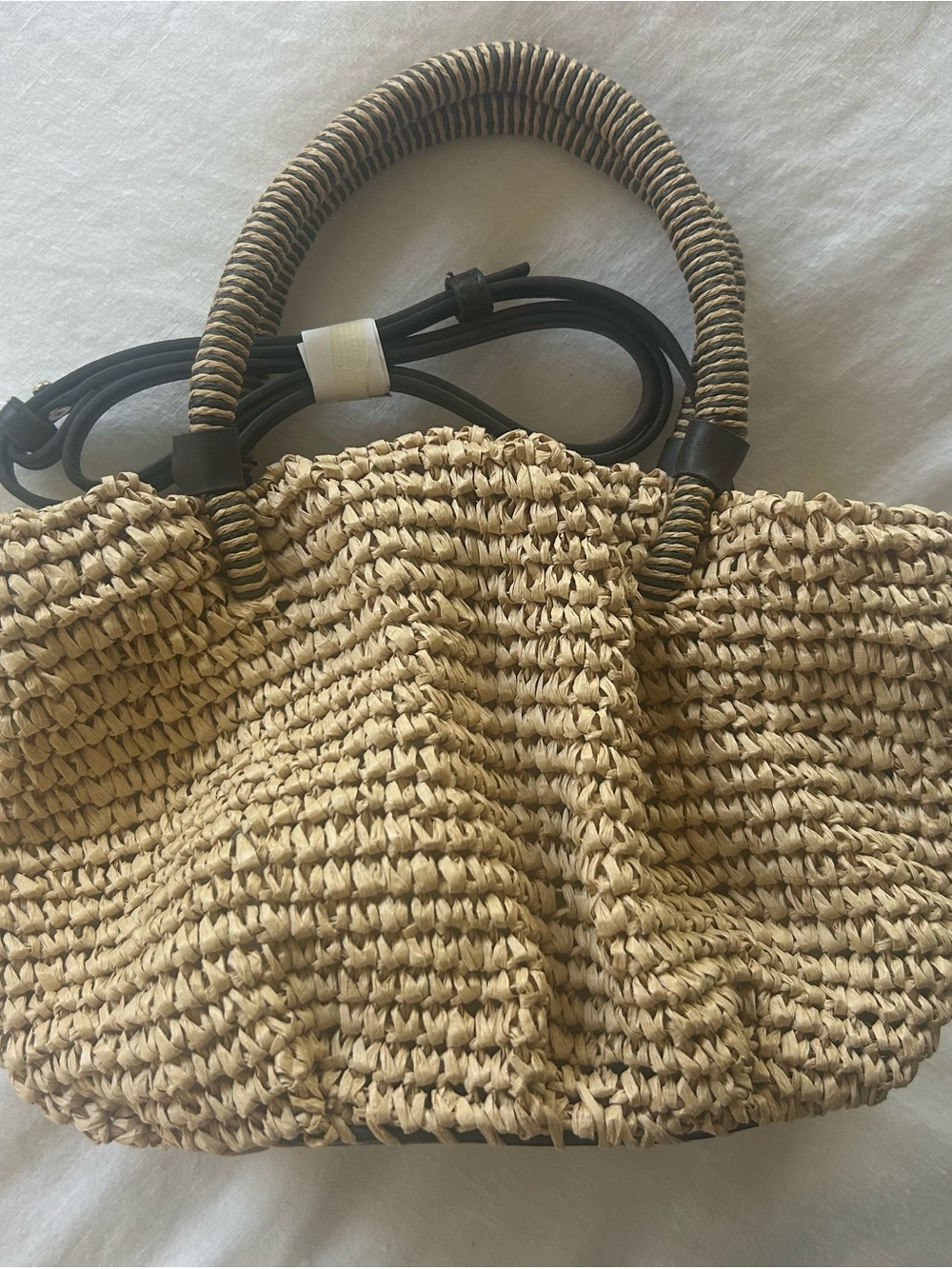 ** New with Tags - Zara straw bag